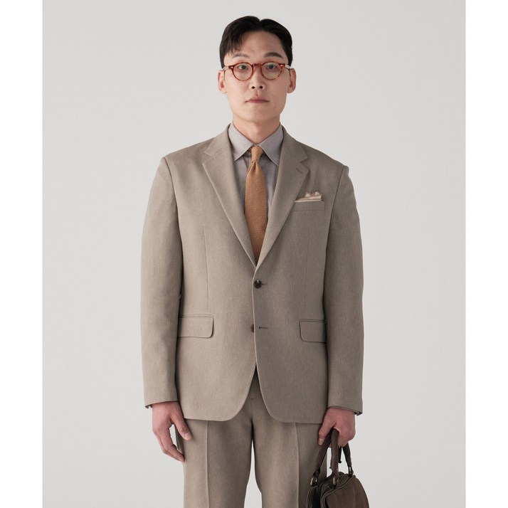 STCO 에스티코 폴리 트윌 릴렉스핏 셋업 자켓 베이지 SEJWB02NSD NC청주점