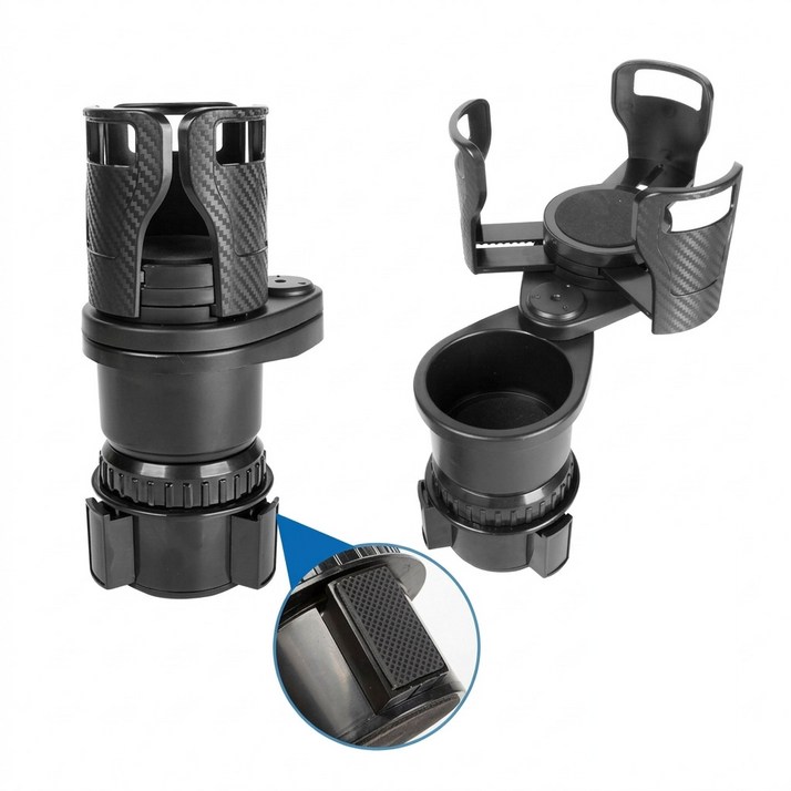 차량용 멀티 컵홀더 회전 확장형