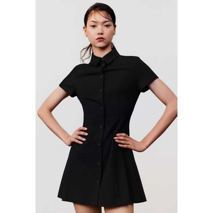 ZARA 자라 여성 신상 셔츠 스타일 미니 원피스 여름 바다 미니원피스 3컬러