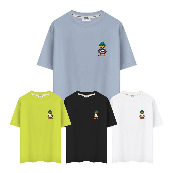 제네브 비침없는 기능성 쿨코튼 20수 반팔티 전사오리