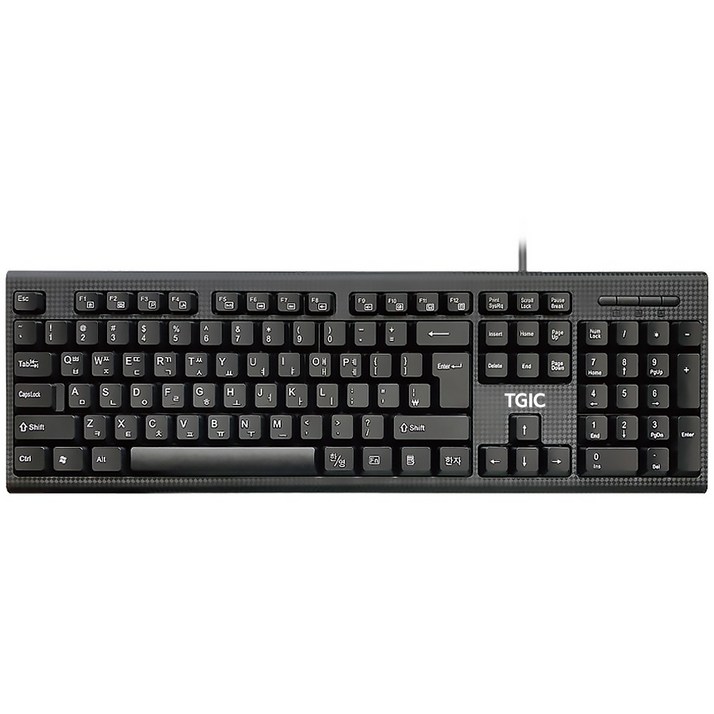TGIC TGCK1500V 유선 저소음 USB 키보드 TGIC TGCK1500V 유선 저소음 USB 키보드