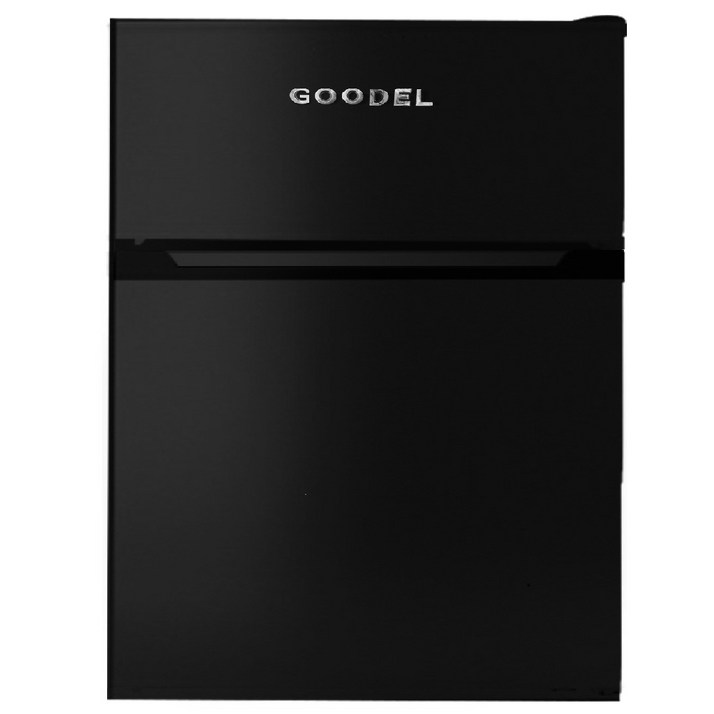 GOODEL 소형 미니 일반냉장고 WDL99K 90L 블랙 2도어, WDL99K