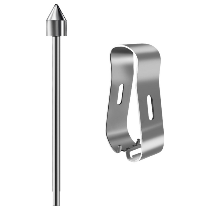 더조은셀러 갤럭시Z 폴드 S펜 호환 펜촉 메탈 반영구 뾰족형 둥근형, 1개, 폴드5/4/3(공용)S펜용-뾰족형