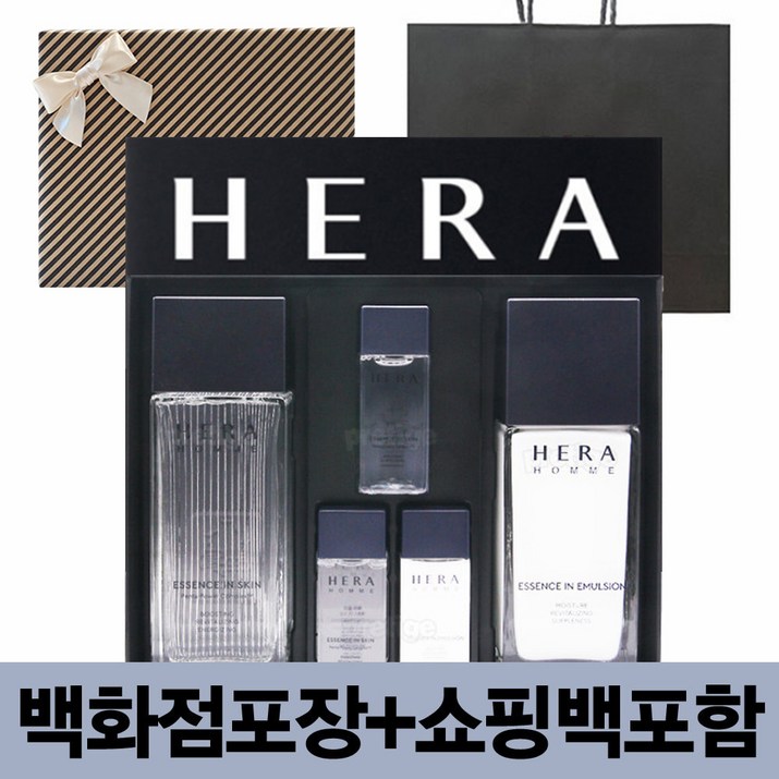 정품 헤라 옴므 에센스 베이직 스페셜 2종 세트 남성 스킨 로션 선물포장쇼핑백 증정 정품 헤라 옴므 에센스 베이직 스페셜 2종 세트 남성 스킨 로션 선물포장쇼핑백 증정