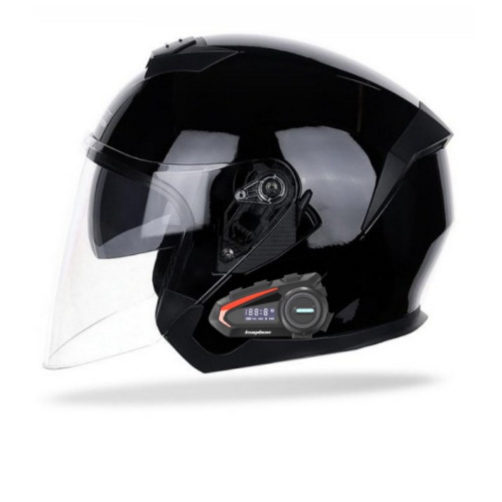 오픈페이스 헬멧 반모 오토바이 바이크 하이바 클래식 스쿠터 시스템 경량 여름