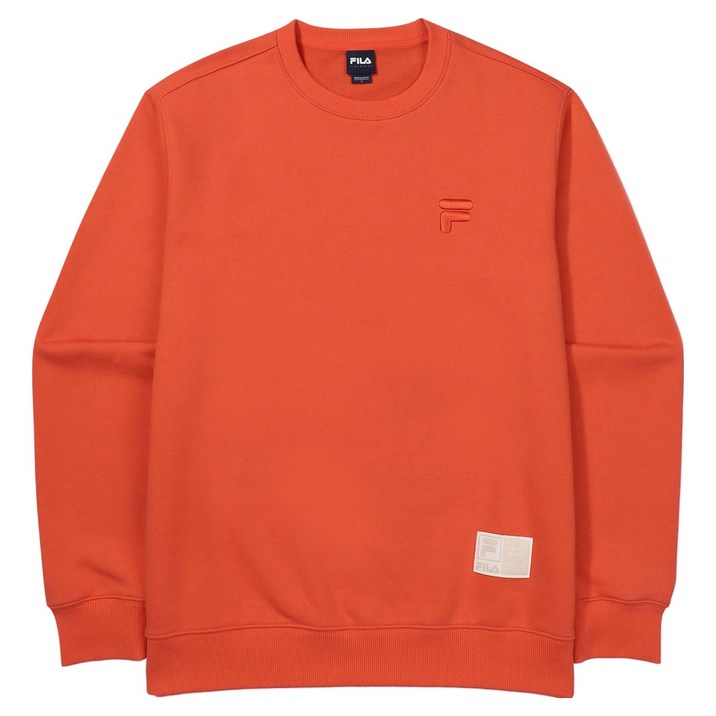 휠라 남녀공용 유니 에센셜 레귤러핏 라운드 맨투맨 FS2POF3101X