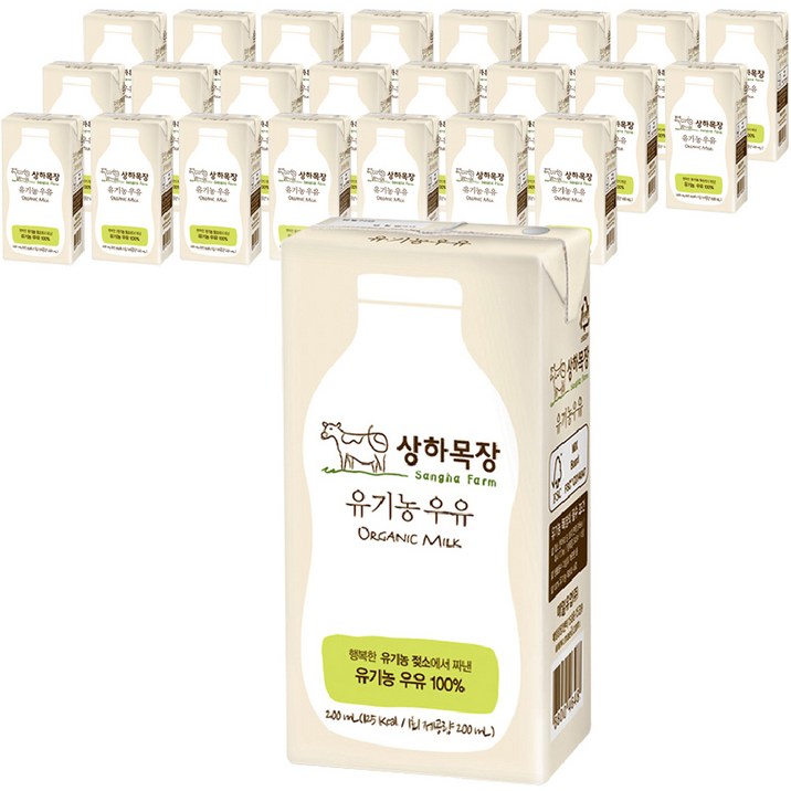 상하목장 유기농 우유 119465439