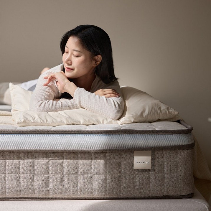 블랭크맨션 소담 매트리스 단단한 유로탑 심플케어 본넬포켓 SSSQK