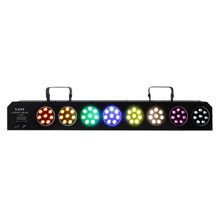 YC-864 LED 8구 비트 64 멀티 파라이트 강당 교회 행사 무대조명 특수조명