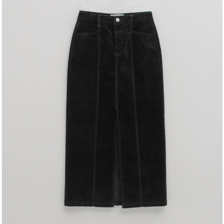 아틀리에나인 여성용 에센셜 웜 맥시 롱 스커트 SK4990