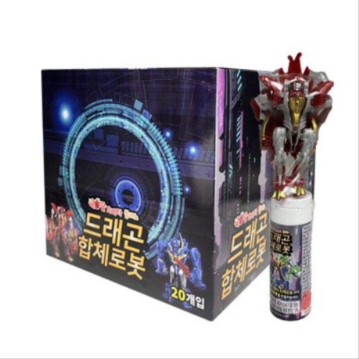 딸기비타 플러스 드래곤 합체로봇 15g 20개