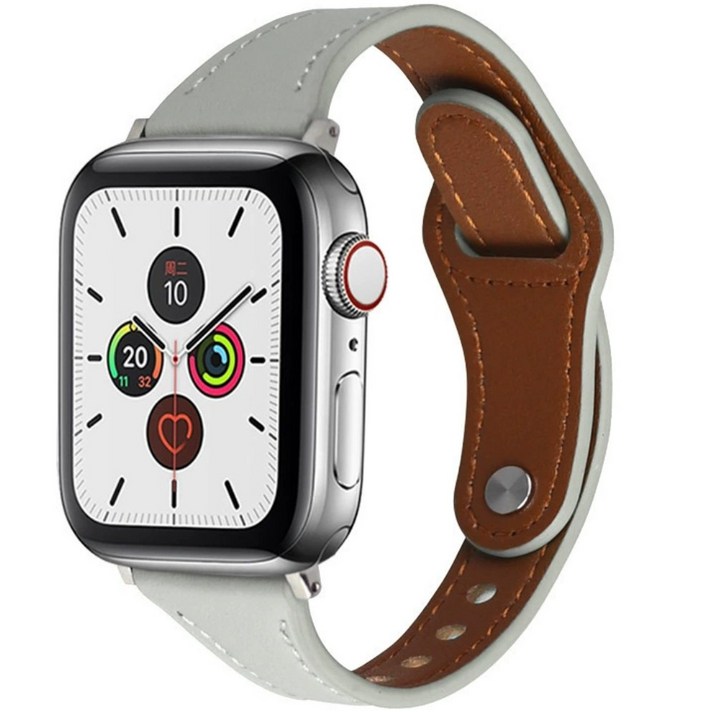 BuGeum 애플워치 스트랩 가죽 버클 호환 밴드 11 10 9 8 7 6 5 4 SE3 SE2 Ultra2/3