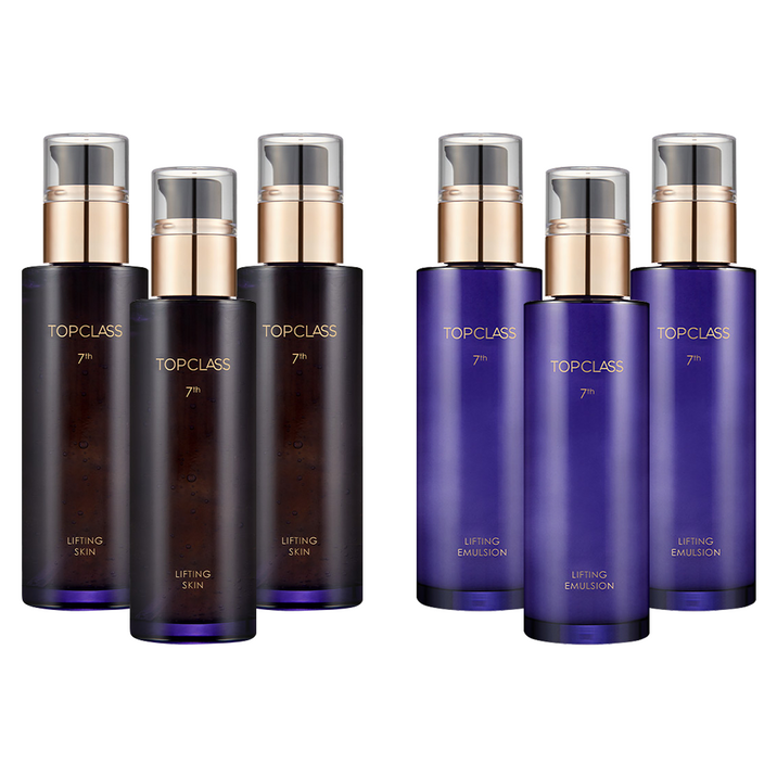 참존 3+3 탑클래스 리프팅 듀오 스킨 로션 120ML 총6개