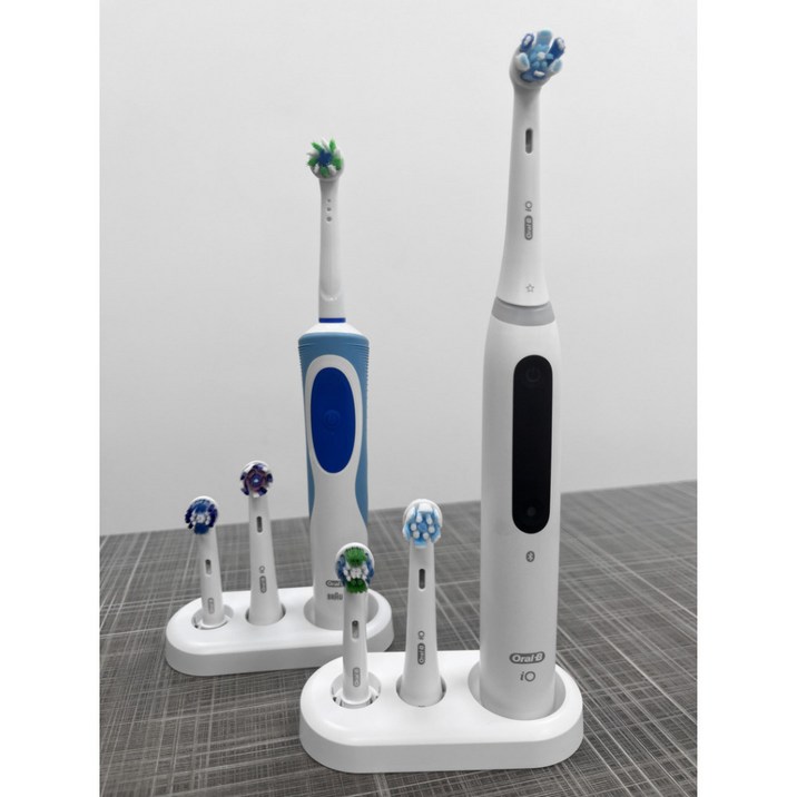호환 큐클래스 오랄비 호환 전동칫솔거치대 받침대 전동칫솔스탠드, 2개, 화이트, 칫솔 보관 홀더 호환 큐클래스 오랄비 호환 전동칫솔거치대 받침대 전동칫솔스탠드, 2개, 화이트, 칫솔 보관 홀더