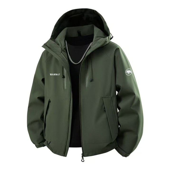 MAMMUT 매머드 25년 추동 남녀 커플 야상 바람막이 방수 내마모 소프트 쉘 후드 점퍼