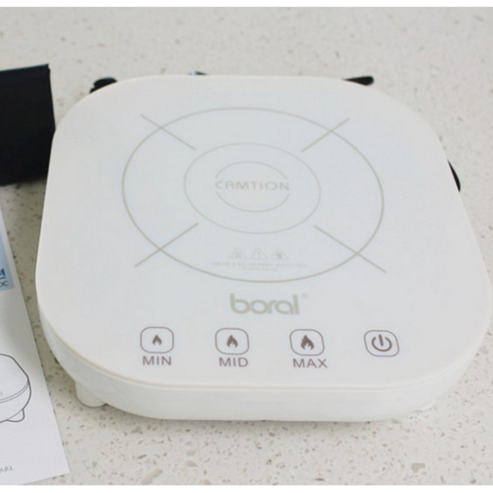 보랄 더 셰프 캠션 미니 인덕션 전기렌지 BR-M600DC 코스트코암웨이 캠핑용 휘슬러 가정의달선물 겸용