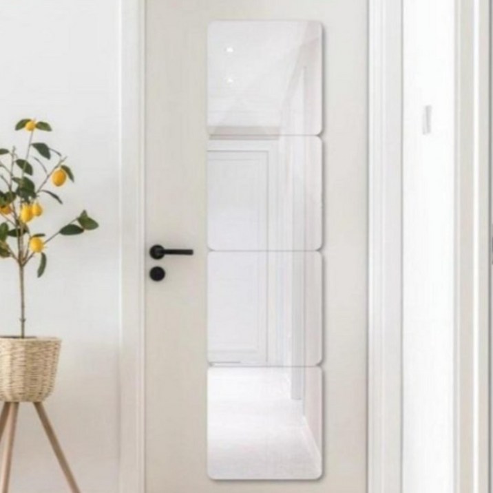 이더커머스 부착형 깨지지 않는 정사각 아크릴 거울