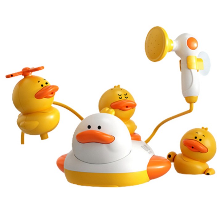 키저스 유아용 오키보트 샤워기 분수놀이 장난감 일반형, 혼합색상