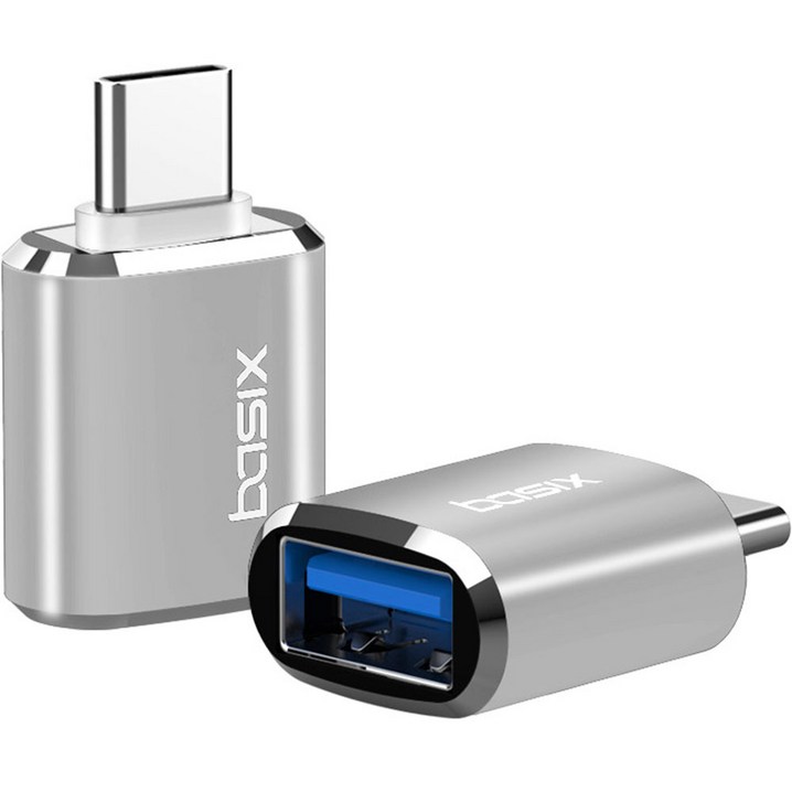 베이식스 C타입 to USB 3.0 변환 OTG 젠더 A30 2p 베이식스 C타입 to USB 3.0 변환 OTG 젠더 A30 2p