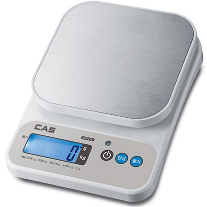 카스 디지털 정밀 저울 5kg, WA21D
