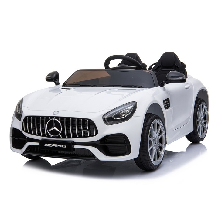 몬스터토이즈 벤츠 AMG GT 2인승 유아 전동자동차, 화이트