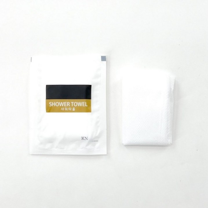 일회용 샤워타올 럭셔리고급포장 1BOX 500장, 화이트, 1세트, 500개입