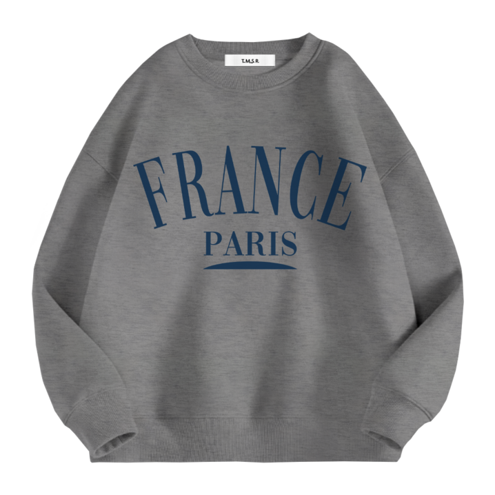 SICT 프렌치파리 소프트 특양면 맨투맨