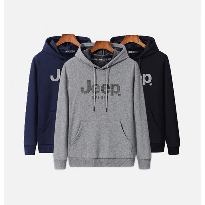 JEEP spirit 지프스피릿 기모 후드티셔츠 남.여공용 HD6549B
