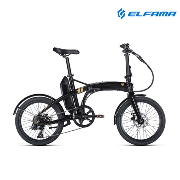 엘파마전기자전거 GIFT 2021년 엘파마 스키드 14Ah 접이식 전기자전거, 실버