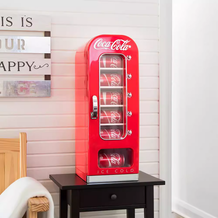 코카콜라 냉장고 술장고 소형 250 300 리터 아메리칸 레트로 미니 자판기 10캔 팝업 가정용 차량