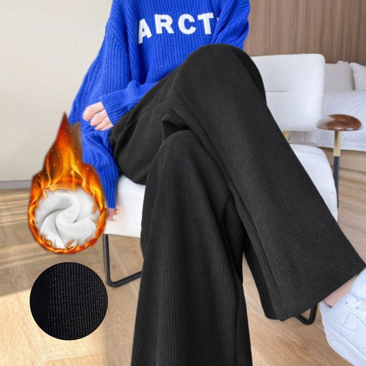 앤시오 기모 코듀로이 와이드 팬츠 겨울 바지 앤시오 기모 코듀로이 와이드 팬츠 겨울 바지