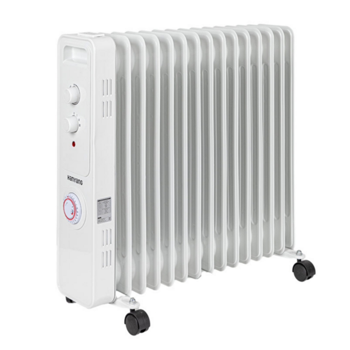 본사공식 한양테크 타이머 전기 라디에이터 5핀7핀9핀11핀15핀 동파방지 가정용 업소용, 타이머 라디에이터 15핀화이트 HYR15