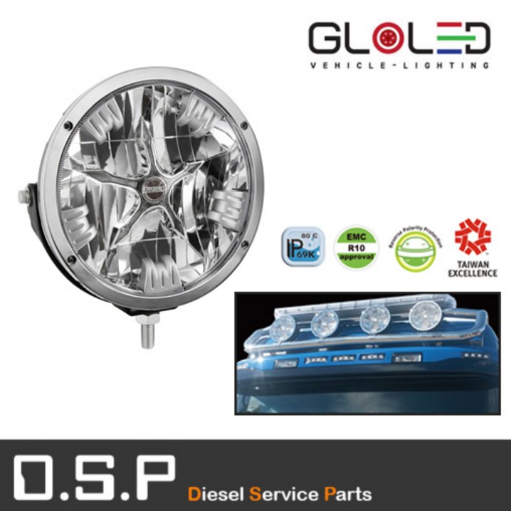 LED 드라이빙램프 1236V 22836보조등5구대형트럭화물차사각보조드라이빙램프