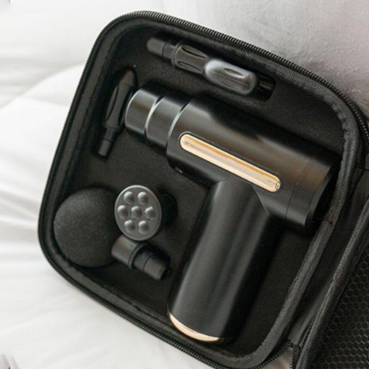 노멀라이프 프리미엄 고출력 무선 전동 마사지건 + 전용 가방 세트 SM-001