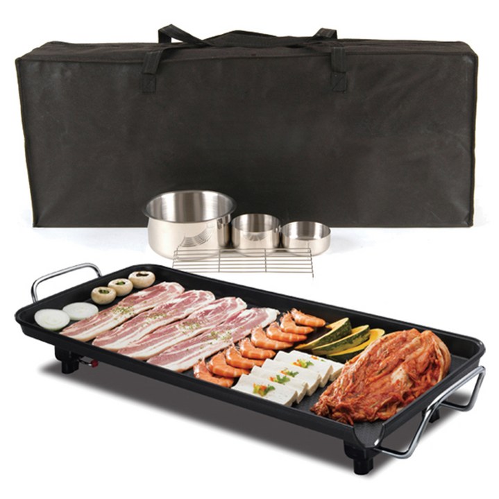 신일 와이드 전기그릴 특대형 세트, SGP-H77WS