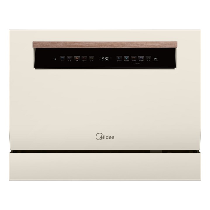 마이디어 카운터탑 앱연동 자동문열림 식기세척기 6인용, 아이보리, MDWTT0608(A)-KR, 방문설치