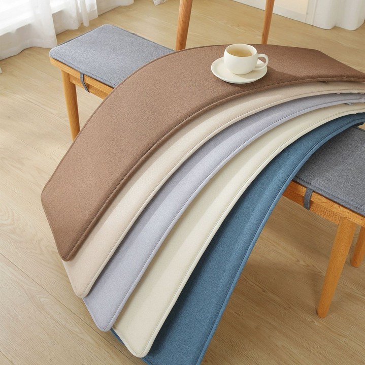 벤치의자 쿠션 긴의자 방석 푹신 의자 매트 식탁의자