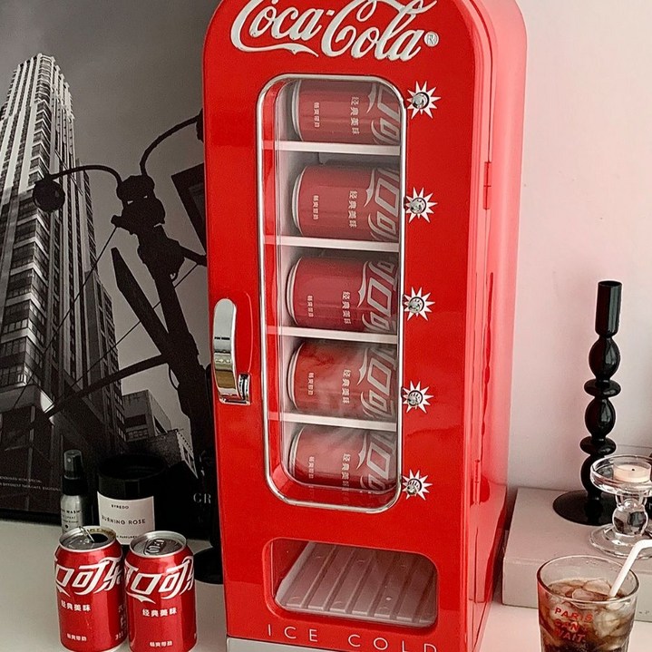 코카콜라냉장고 미니 냉장고 자판기 자취 원룸 사무실