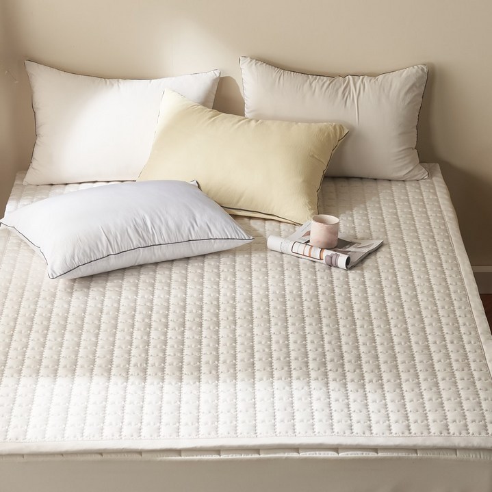 국내제조 띵스룸 알러지케어100% M2 진드기방지 사계절용 고정밴드 침대패드