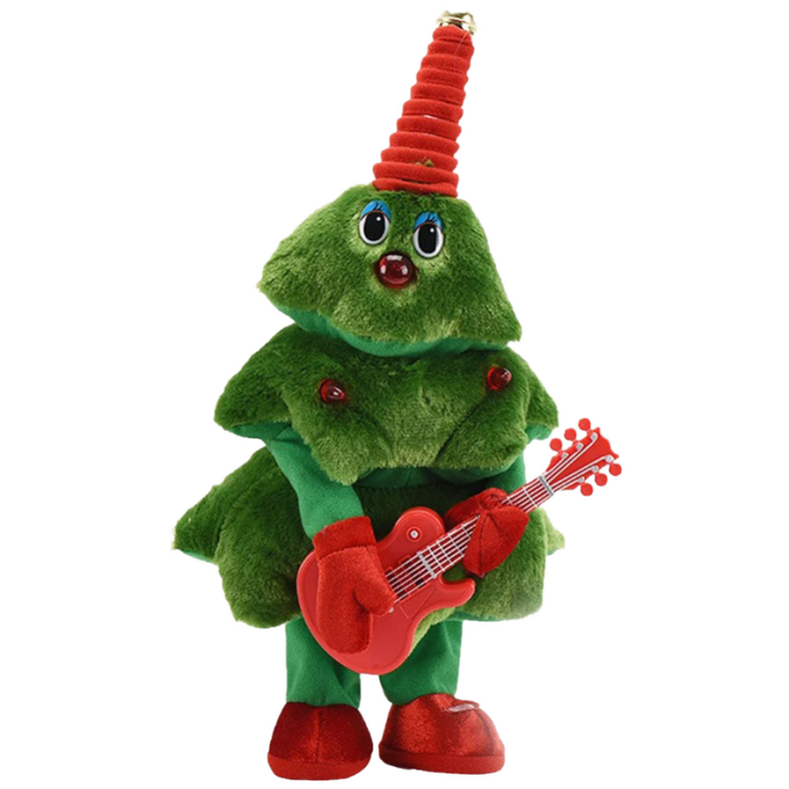 크리스마스 댄싱 트리 인형 11곡 캐롤 플레이 장난감 인형 선물