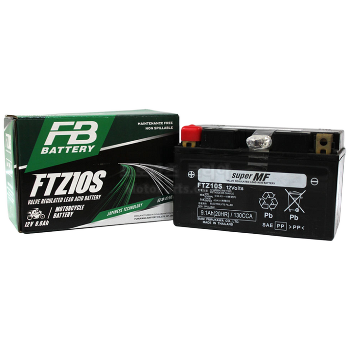 FB배터리 HONDA FORZA 포르자 포르쟈 300/350 12V 8.6AH 오토바이 배터리 (신차장착순정), 1개
