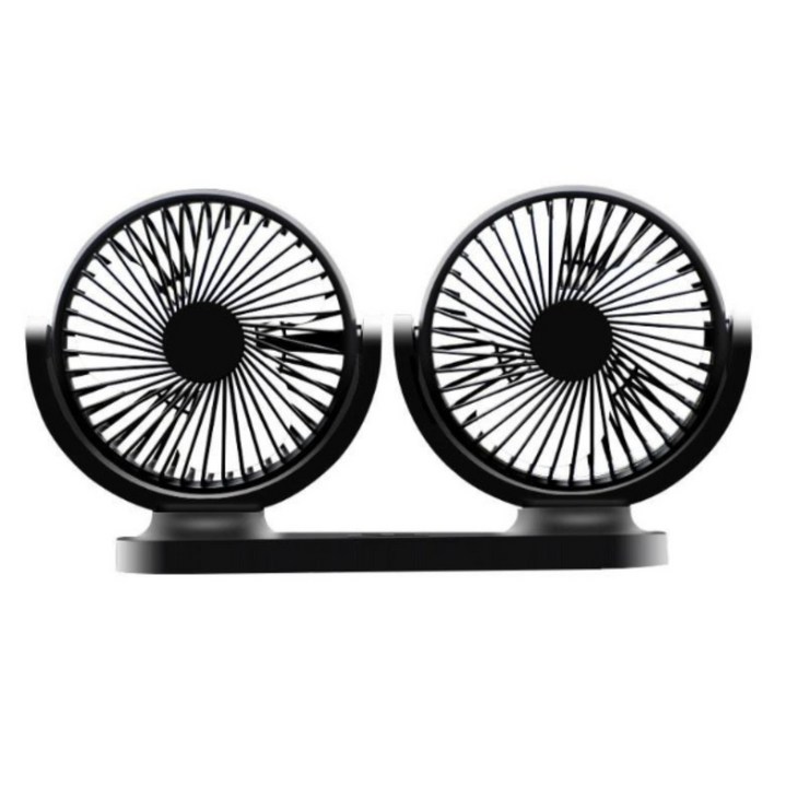 허리케인 3단 듀얼 차량용선풍기 써큘레이터 미니 휴대용선풍 핸드백