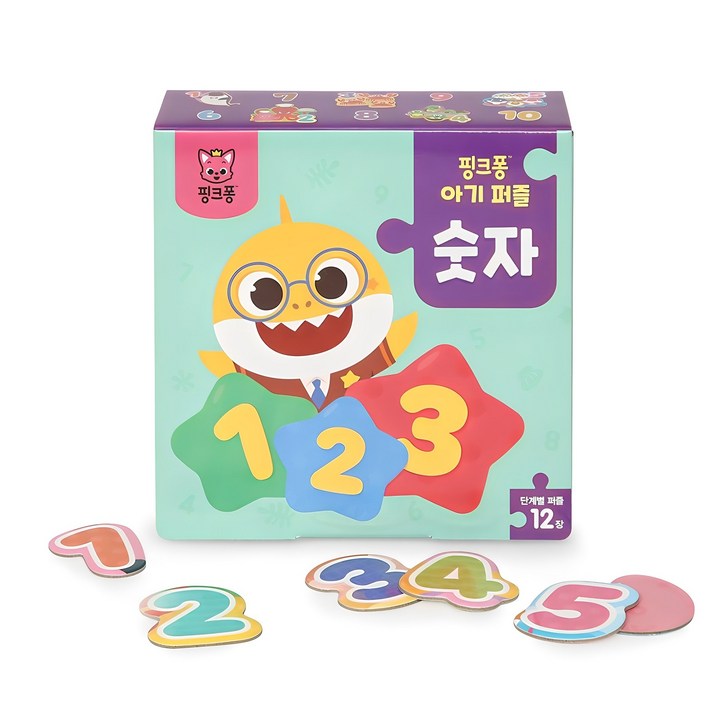 핑크퐁 아기 퍼즐 숫자 핑크퐁 아기 퍼즐 숫자