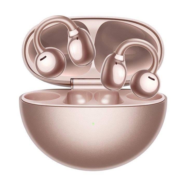 화웨이 FreeClip 블루투스 오픈형 이어폰, T0017, 로즈골드