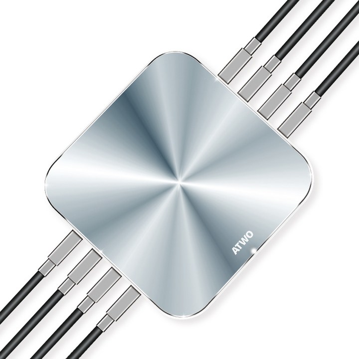 에이투 8포트 퀄컴 QC3.0 고속 멀티충전기 어댑터 AL0102, 1개 에이투 8포트 퀄컴 QC3.0 고속 멀티충전기 어댑터 AL0102, 1개