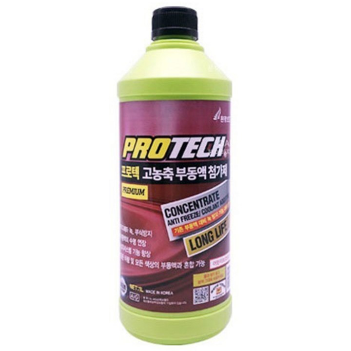프로텍 대림 부동액 첨가제 적색, 1개, 1L