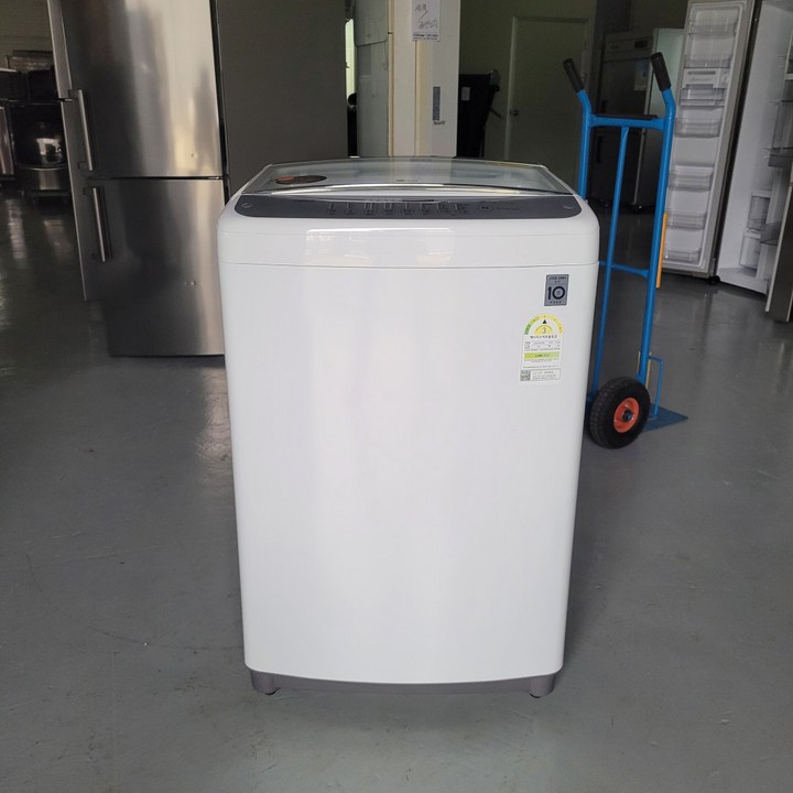 중고세탁기 LG전자 TR14WK1 14kg 스마트 인버터모터 펀치물살 스마트진단 통세척 글라스도어 2019년 일반세탁기