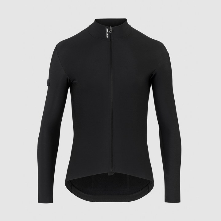아소스 ASSOS 자전거 남자 긴팔상의 MILLE GT 23 LS JERSEY C2 BLACK SERIES