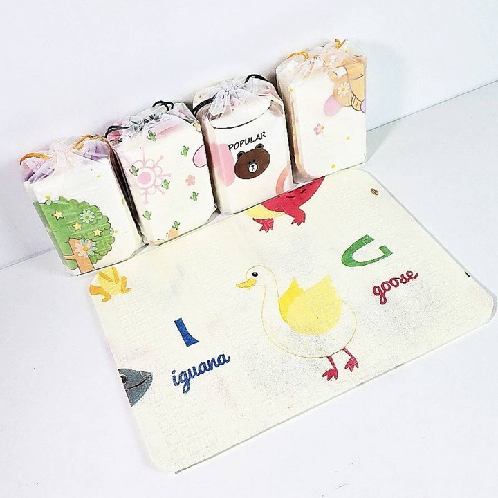 접이식 방수 파우치 야외 휴대용방석