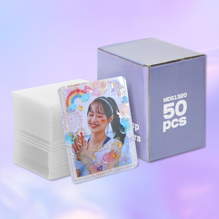 매드스탬프 투명 방탄 탑로더, 투명, 1개